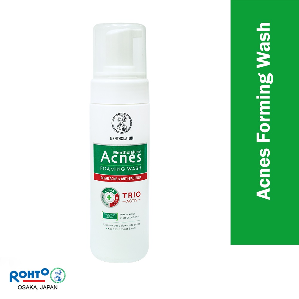 acnes foaming wash